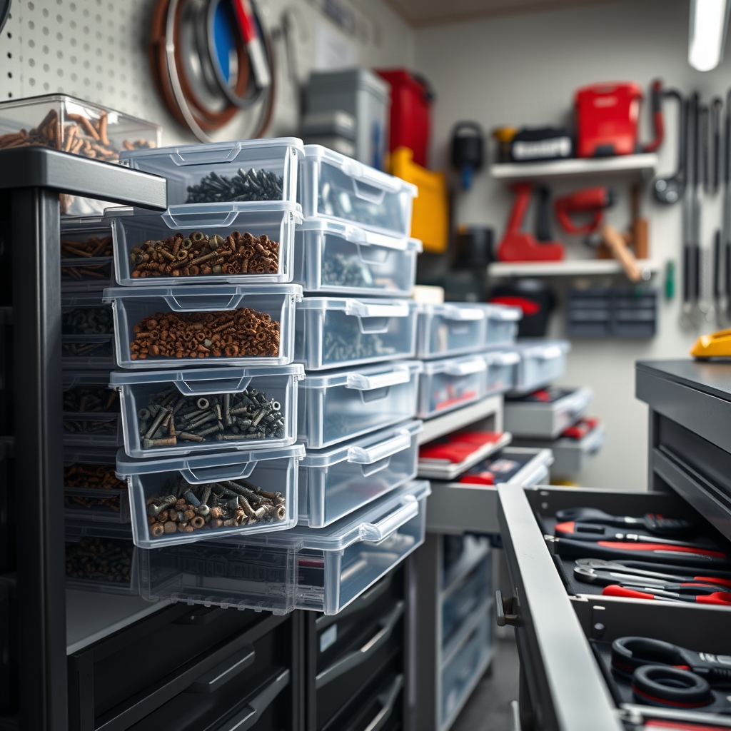 storage organizer in action